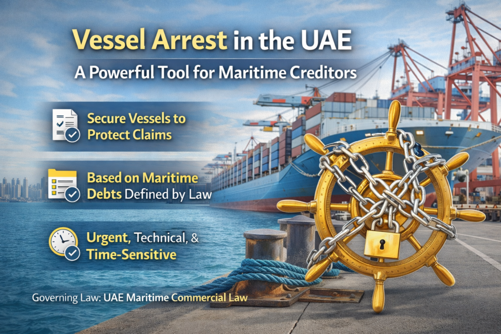 Vessel Arrest in the UAE: A Powerful Tool for Maritime Creditors chatgpt image mar 3, 2026, 05 47 31 pm
